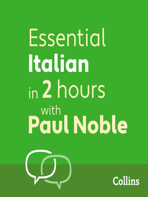Title details for Essential Italian in Two Hours by Paul Noble - Available